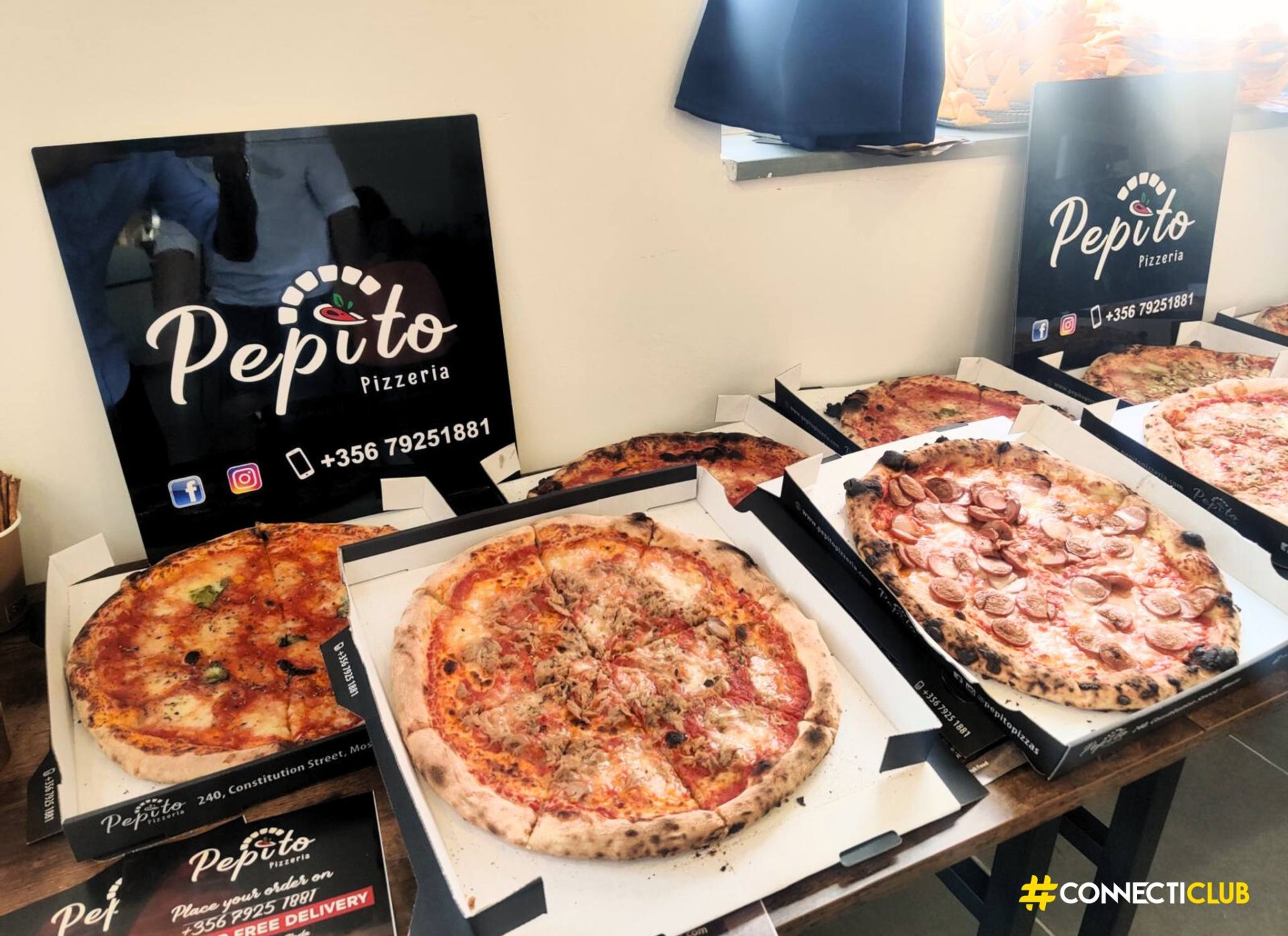 Pepito Pizzeria Deals - Malta Food & Drink Discounts & Offer  on Coupon Club.mt - Buy 3 Pizzas, Get 4th Pizza Free