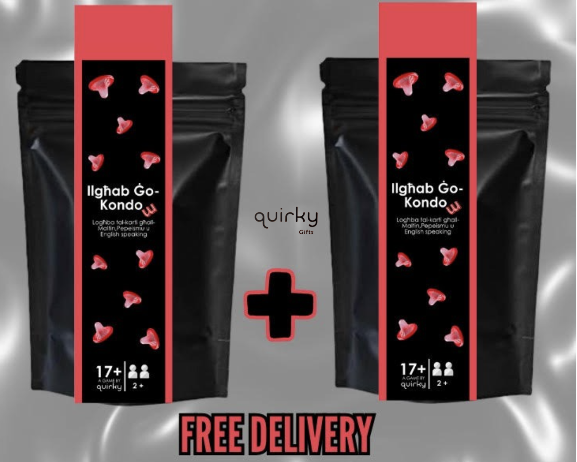 Quirky Gifts  Specials - Malta Shopping Discounts & Offer  on Coupon Club.mt - Get Free Delivery when buying 2 of 'Ilghab go - Kondo'