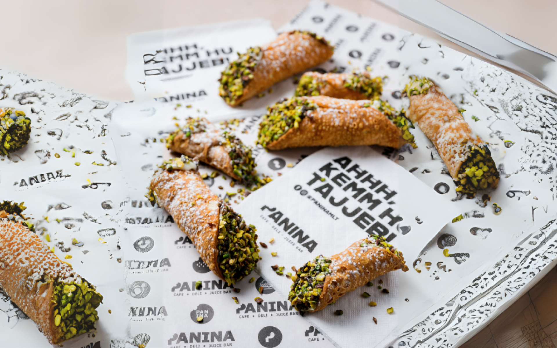 PANINA Freebies - Malta Food & Drink Discounts & Offer  on Coupon Club.mt - Get 1 Free Mini Ricotta Cannoli