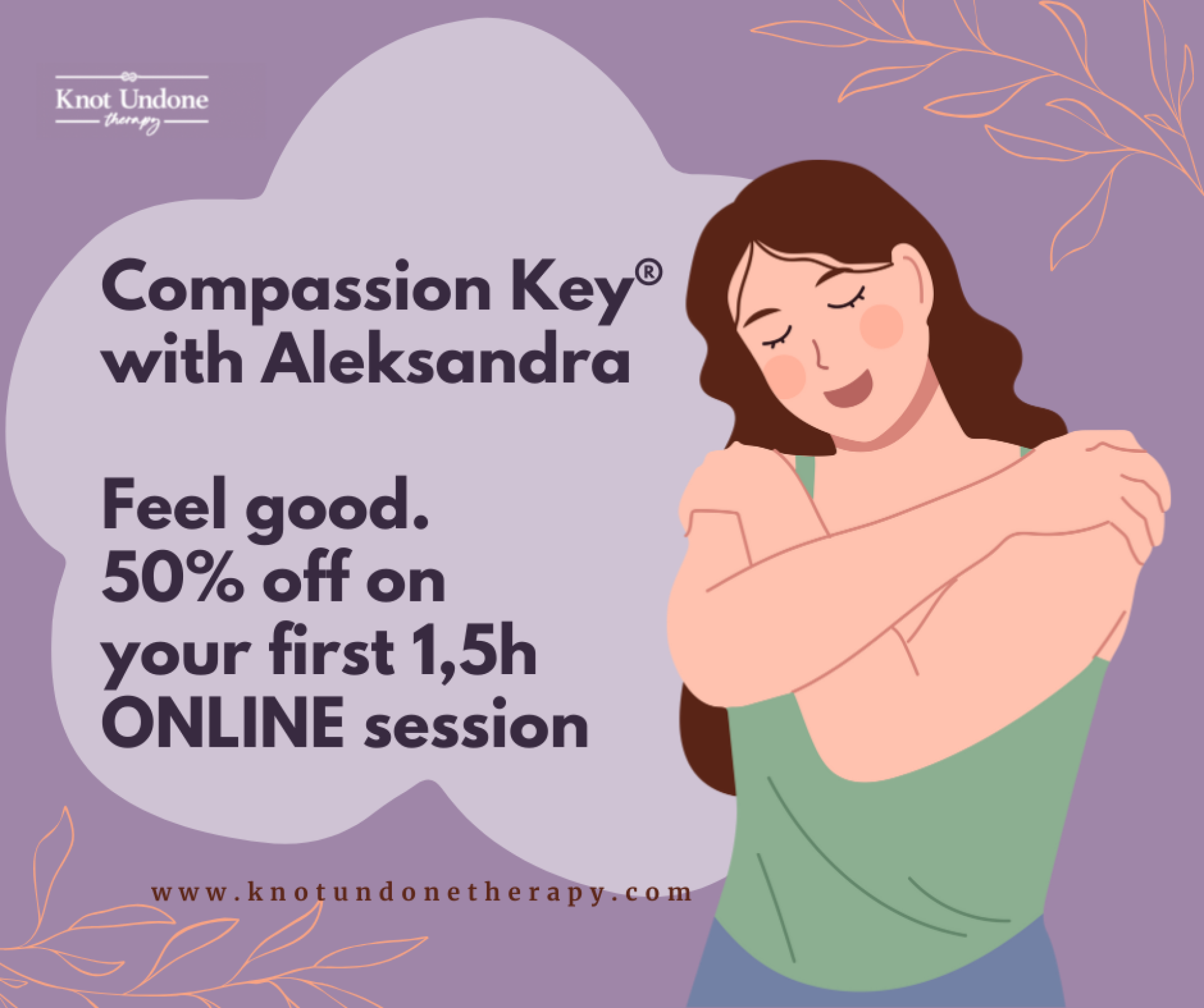 Knot Undone therapy  Discounts - Malta Health & Beauty Discounts & Offer  on Coupon Club.mt - 50% off for first time users on compassion key sessions