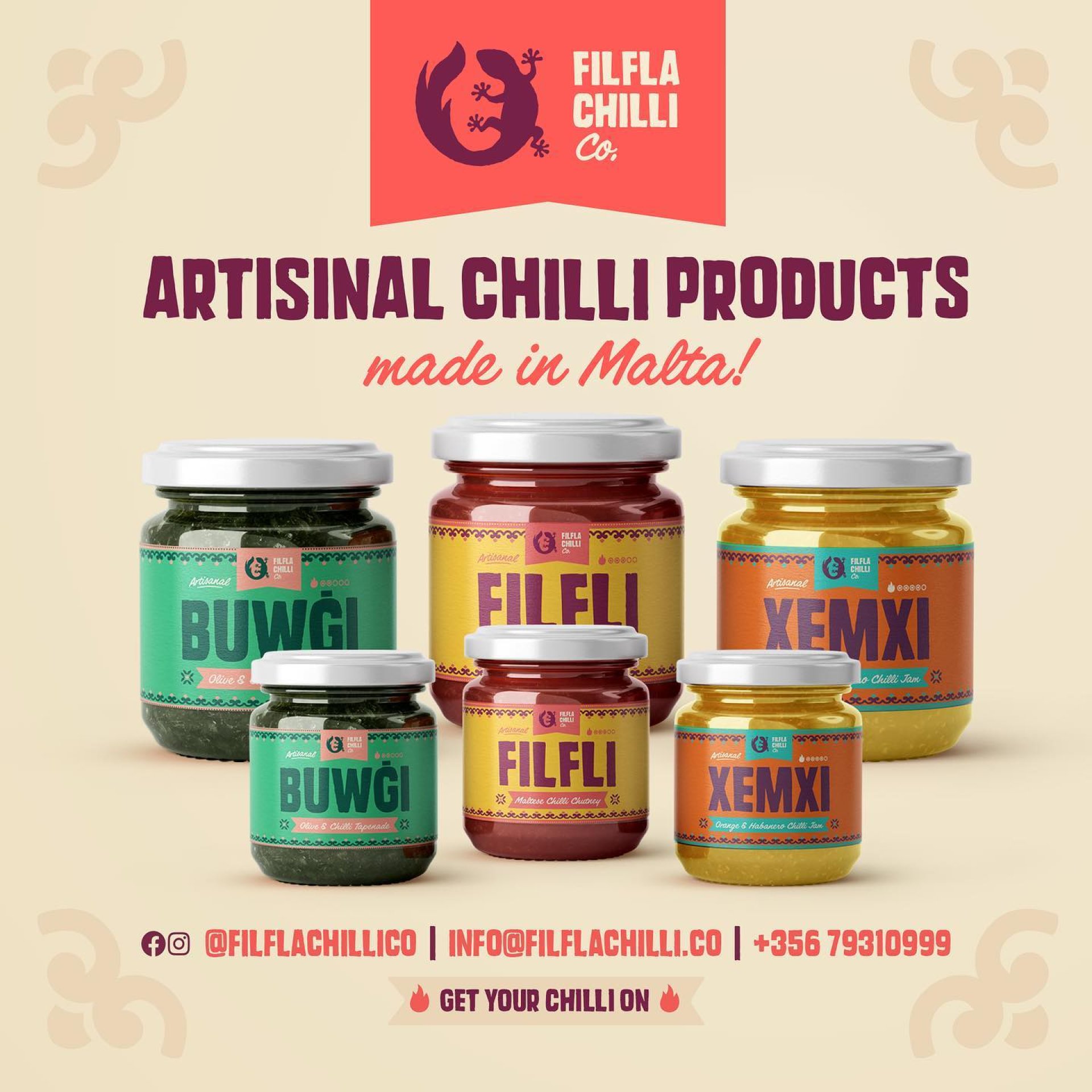 Filfla Chilli Co. Discounts - Malta Shopping Discounts & Offer  on Coupon Club.mt - Buy any four jars for the price of €20 