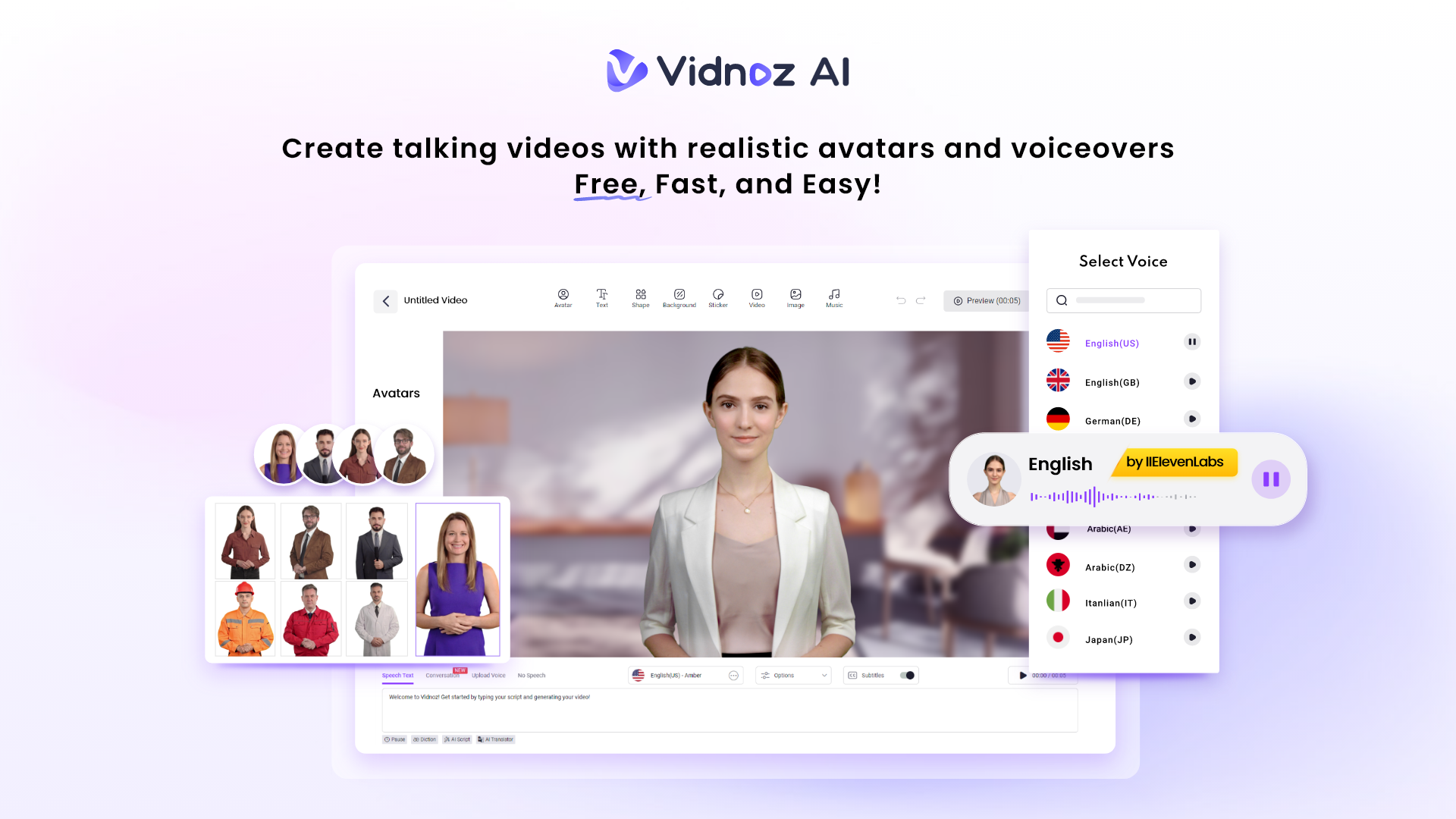 Vidnoz Discounts - Malta Entertainment Discounts & Offer  on Coupon Club.mt - Get 20% off on Vidnoz Services
